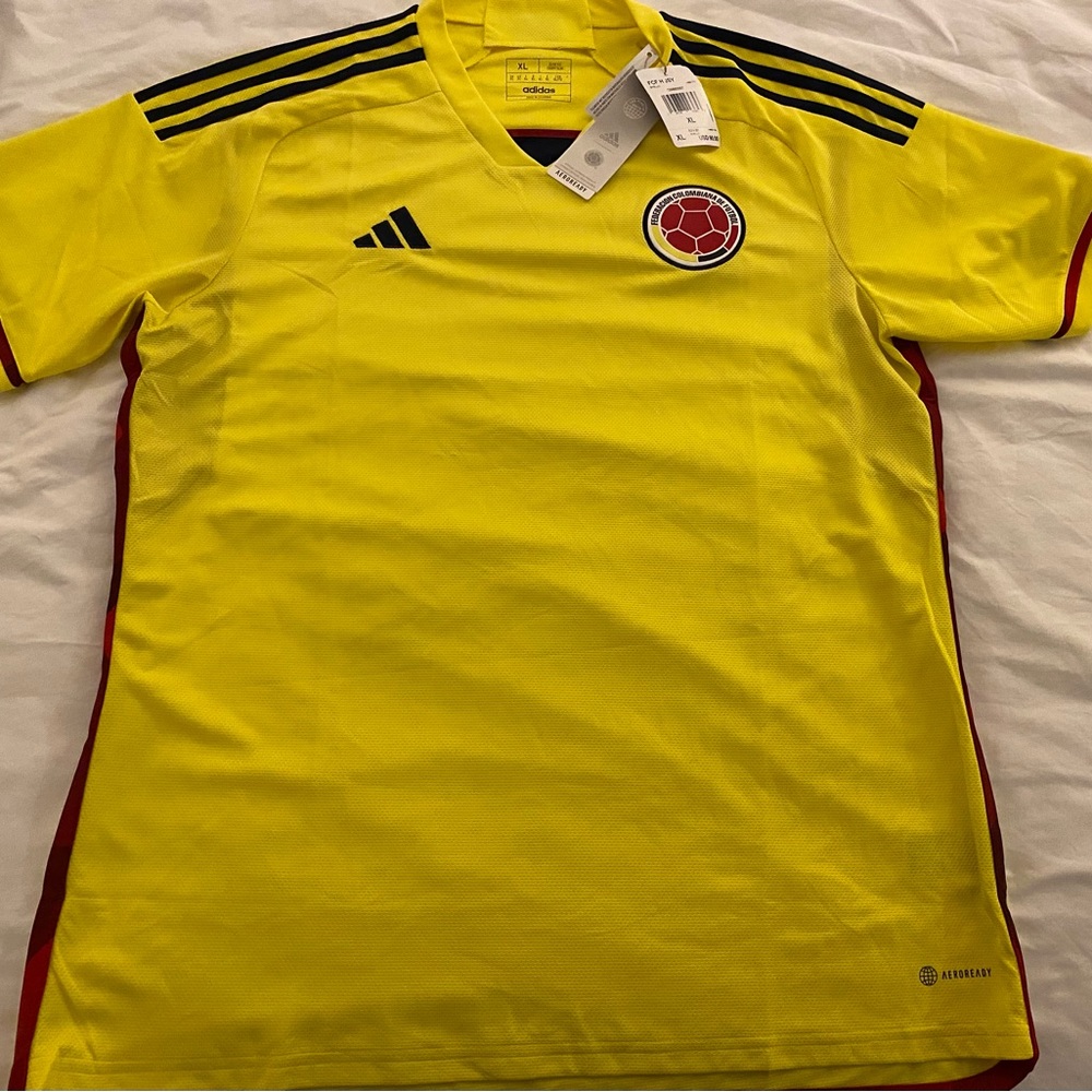 Colombia National Football/Soccer Team Men’s Adidas Jersey
